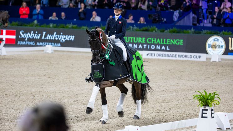 Sophia Ludvigsen and Blue Hors Quintana, photo by Digishots