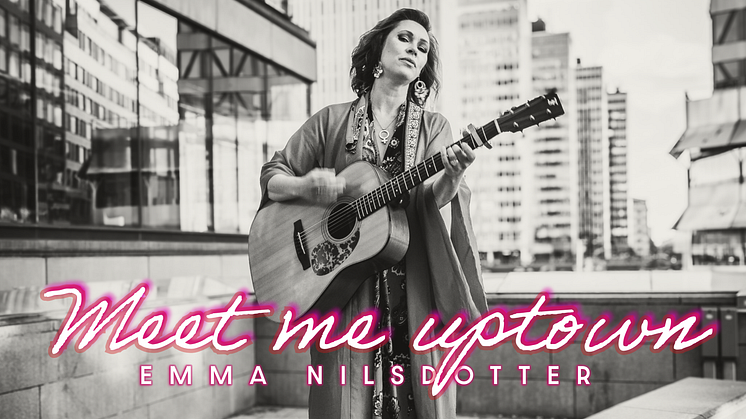 NY SINGEL. Emma Nilsdotter släpper '"Meet Me Uptown" – en 90-talsdoftande energikick