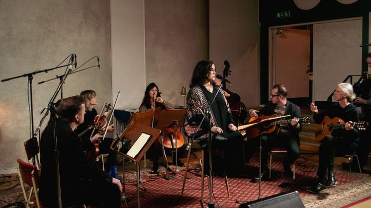 Studiosession i Atlantisstudion våren 2025