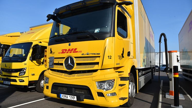 Falkenklev Logistik i Skåne beställer 20 nya eldrivna eActros från Mercedes-Benz.
