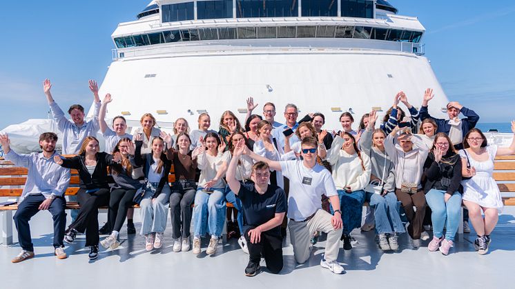 Students welcomed aboard Fred. Olsen Cruise Lines’ Borealis for an immersive five-night sailing 