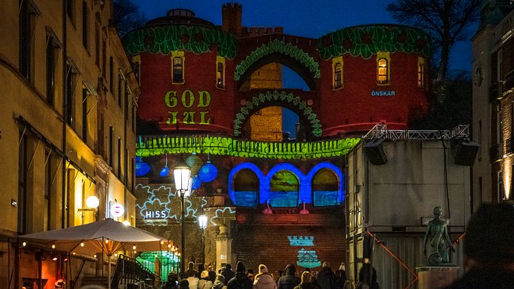 Det populära ljusspelet på Terrasstrapporna återvänder i början av december.