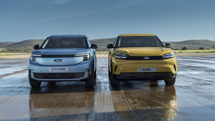 Ford Explorer ja Ford Capri saivat uudet edullisemmat hinnat – täyssähkömallit nyt entistäkin houkuttelevampia