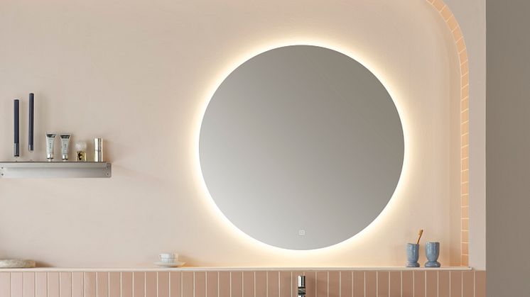 Nyhet – Smart elegans med Mälaren. Finns i  i två storlekar, Ø 720 mm och Ø 900 mm.