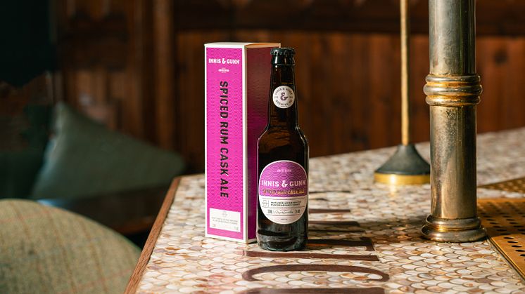Innis & Gunn lanserar nyheten Spiced Rum Cask Ale lagom till julstöket!