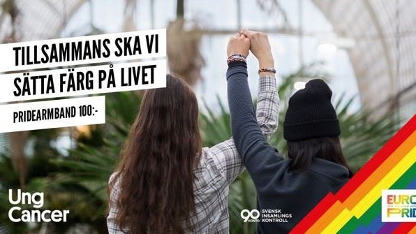 Ung Cancer släpper Pride-armband
