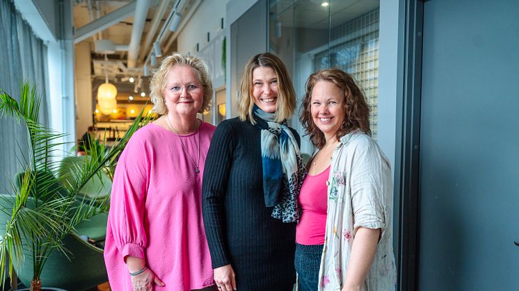 Carina, Malin och Bitti satsar på social innovation