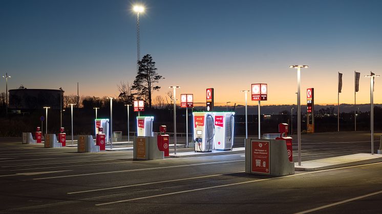 Ultrasnabb laddning för tung trafik säkrad från Kiruna till Malmö