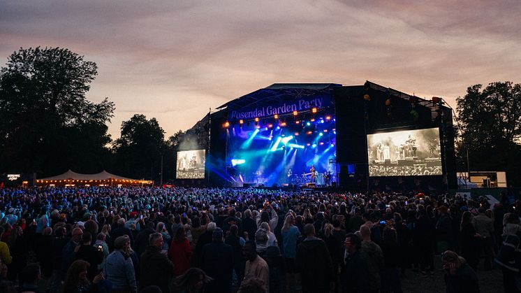 Succén Rosendal Garden Party återvänder 13-15 juni 2025