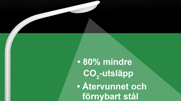 80% mindre CO2 utsläpp