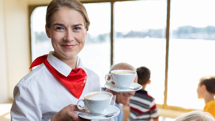 Viking Line satsar på kaffe från egen hållbar kaffeodling. Foto: Viking Line/Elina Manninen