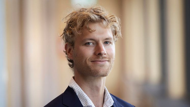 ﻿Philip Leissner, doktorand i hjärtpsykologi vid Institutionen för kvinnor och barns hälsa.