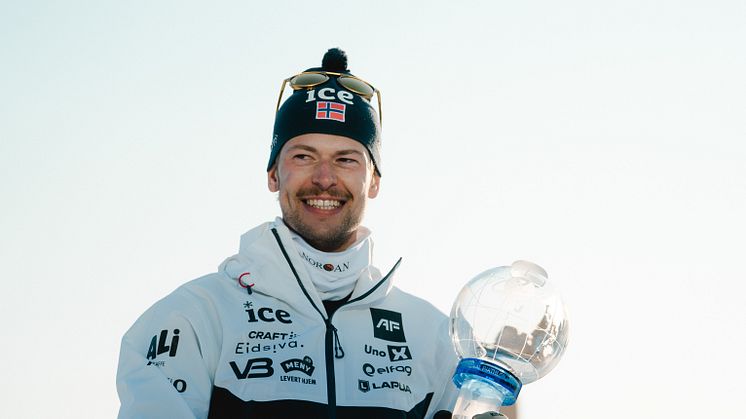NY LAGKAPTEIN: Sturla Holm Lægreid vant verdenscupen sammenlagt sist sesong, og er klar for å påta seg kapteinsrollen i elitelaget for herrer fram mot OL. Foto: Emil Sørgård/NSSF