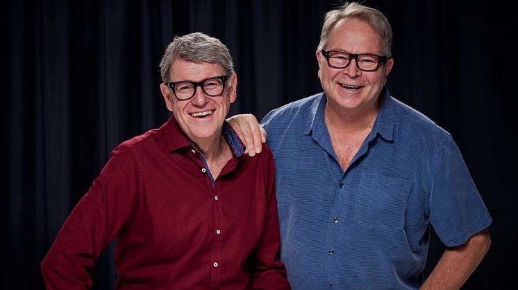 Rippe och Fritzell återerövrar scenen med "Minnesluckor" - Nypremiär på Kajskjul 8 den 14:e november!
