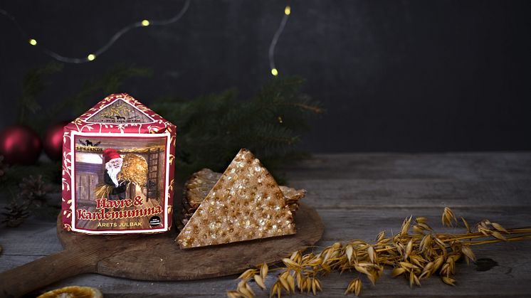 Tre knäckiga julknäcken från Leksands Knäckebröd