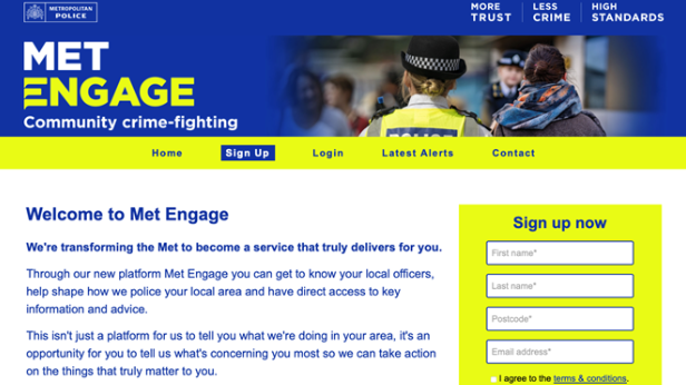 Met launch a new way for Londoners to hear about neighbourhood policing