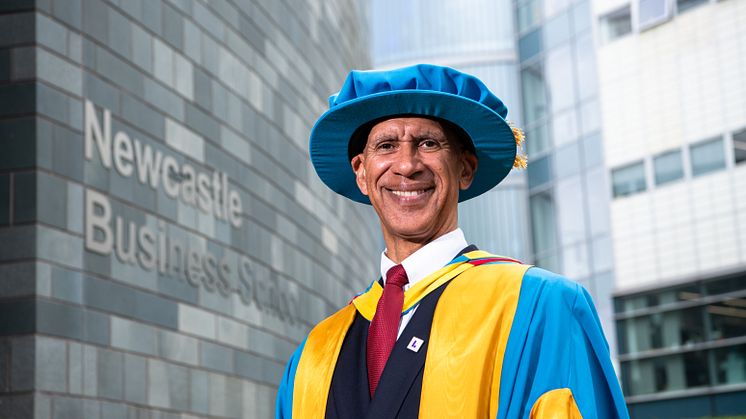 John Mark Williams, Chief Executive of the Institute of Leadership, has received an Honorary Doctorate of Civil Law from Northumbria University.