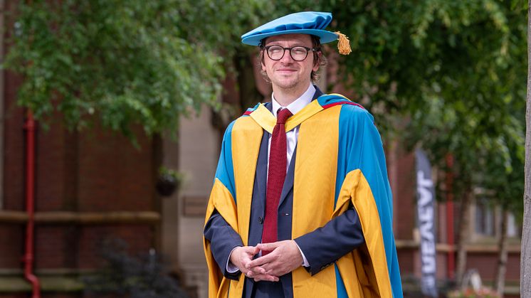 Dr Henry Kippin, CEO of the North East Combined Authority, has been awarded an honorary degree of Doctor of Civil Law. Photo: Simon Veit-Wilson