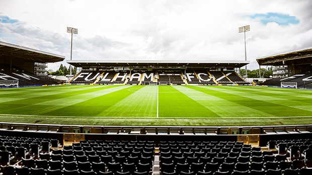 Craven Cottage | Fulham FC | Vy från New RIverside Stand