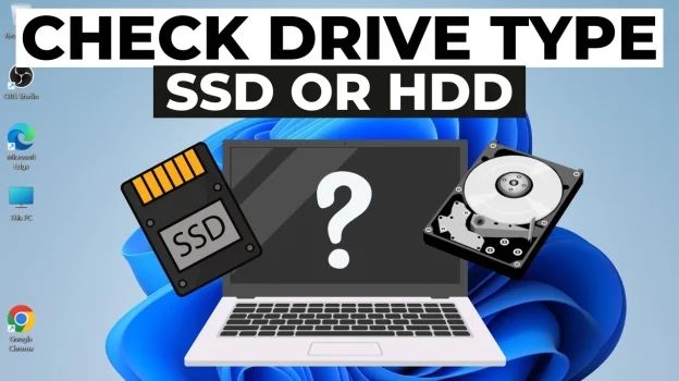 Welche Festplatte habe ich SSD oder HDD?