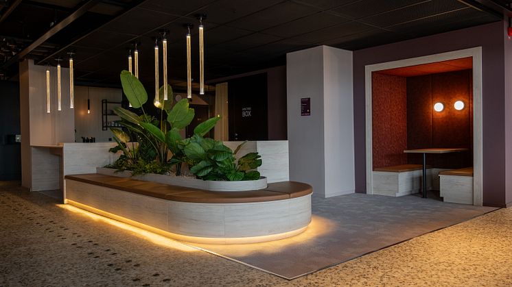 Citybox Stockholm, lobby