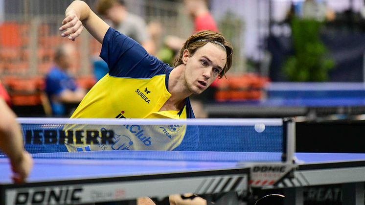 Toppbild: Simon Berglund i sin EM-debut. Foto: Manfred Schillings