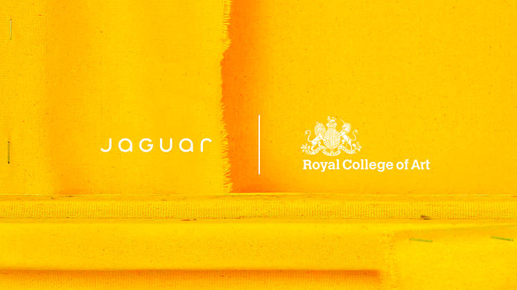 JAGUAR LANSERAR PARTNERSKAP MED ROYAL COLLEGE OF ART OCH PRESENTERAR NYA PRISER FÖR ATT HYLLA ORIGINALITET