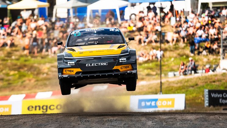 engcon fortsatt stolt partner till elektrisk satsning i Rallycross - första deltävlingen i VM-serien går av stapeln i svenska Höljes
