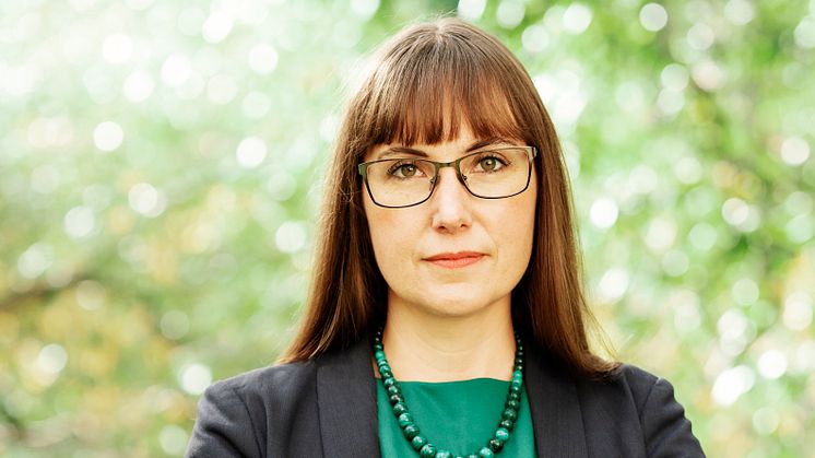 Johanna Bjurskog, hållbarhetschef på Riksbyggen