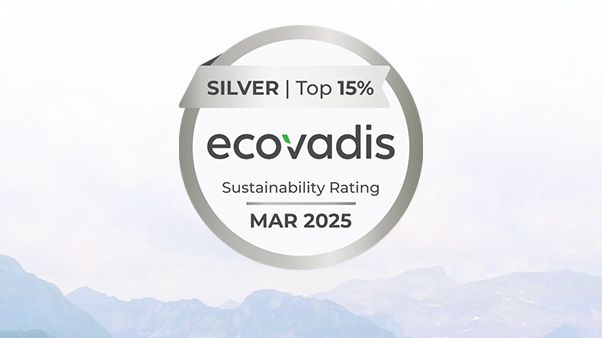 EcoVadis Silvermedalj 2025