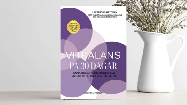 Pressträff & Webinar om boken "Vitbalans på 30 dagar" med Annette Lefterow