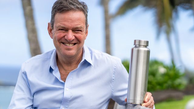Bluewater CEO Bengt Rittri says more choices in safer drinking water now available for business and consumers as they turn away from sngle-use plastic water bottles