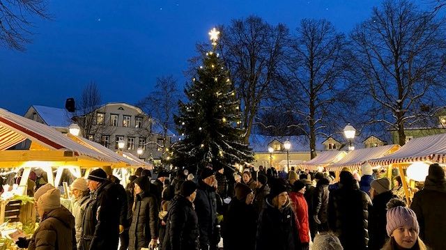 Julmarknaden på Rådhuset i Säter.