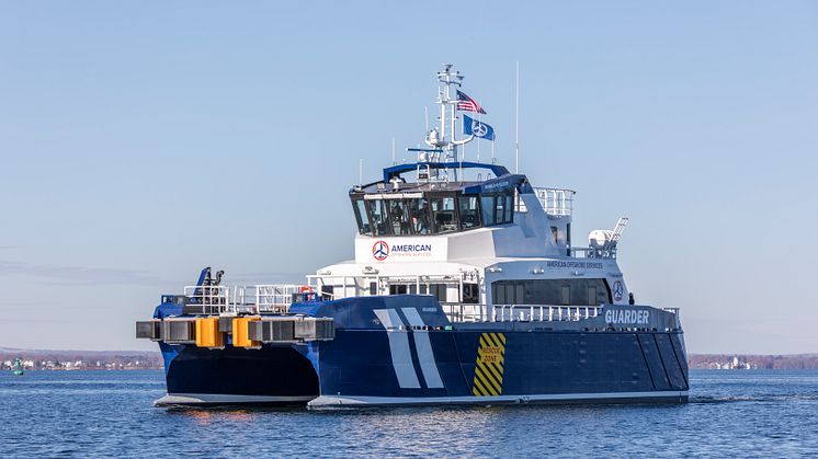 American Offshore Services takes delivery of G-Class vessel: “The third vessel in under a year”.