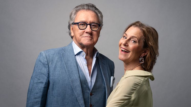 Tommy Körberg och Helen Sjöholm, fotade av Nicola Stankovic
