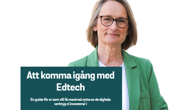 Johanna Karlén, kvalitetschef Swedish Edtech Industry 