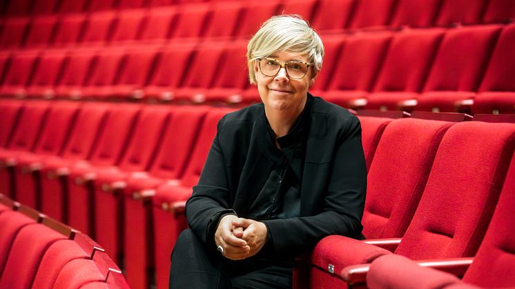 Karin Beckman blir ny VD och konserthuschef för Vara Konserthus. Foto: Daniel Strandroth.
