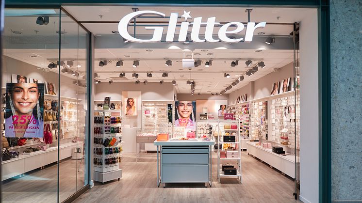 Glitter öppnar i Kamppi Helsingfors