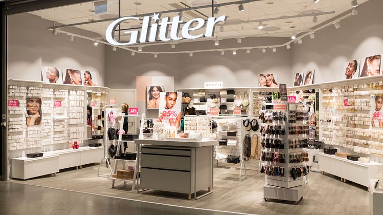 Glitter öppnar butik på Kullagatan i Helsingborg den 23 maj.