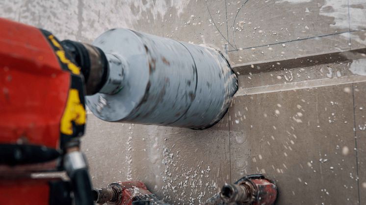 Diamantskæring og almindelig betonskæring til projektet