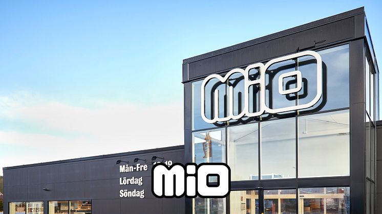 Mio öppnar ny butik i Örnsköldsvik