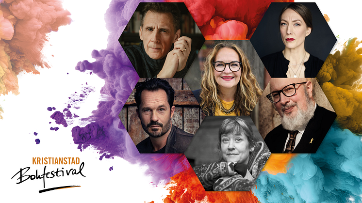 Kristianstad bokfestival 2025 som bland annat gästas av David Lagercrantz, Jens Liljestrand, Elin Ek, Caroline Alesmark, Cecilia Düringer och Patrik Oksanen