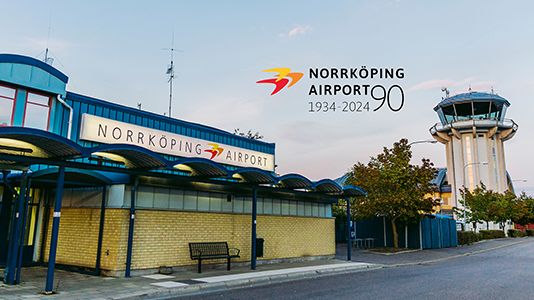 Norrköping Airport firar 90 år med Flygplatsens Dag!