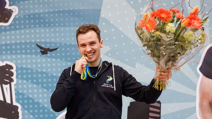 Emil Persson, vinnare i SM för unga plåtslagare 2025