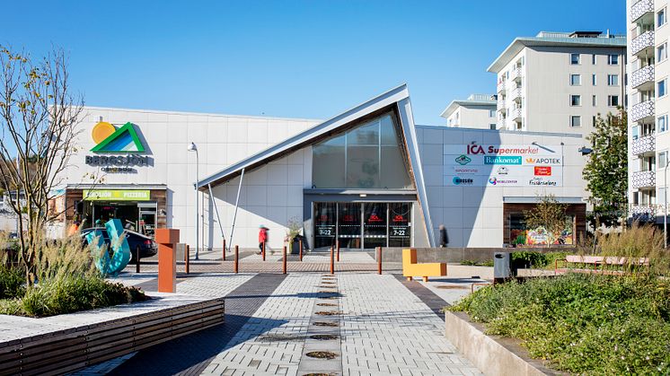 foto som visar Bergsjön Centrum