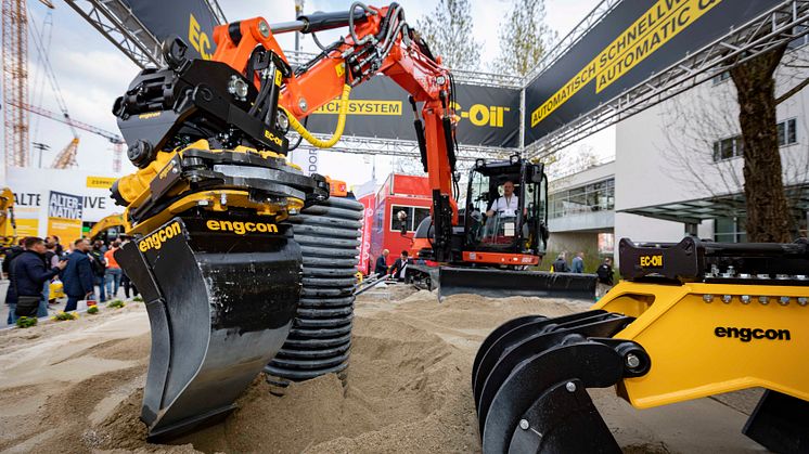 engcon to Participate in Bauma 2025 Exhibition in Munich