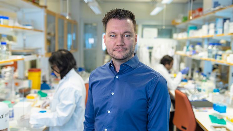 Daniel Öhlund, docent i onkologi, universitetslektor och den som har lett studien. Foto: Mattias Pettersson.