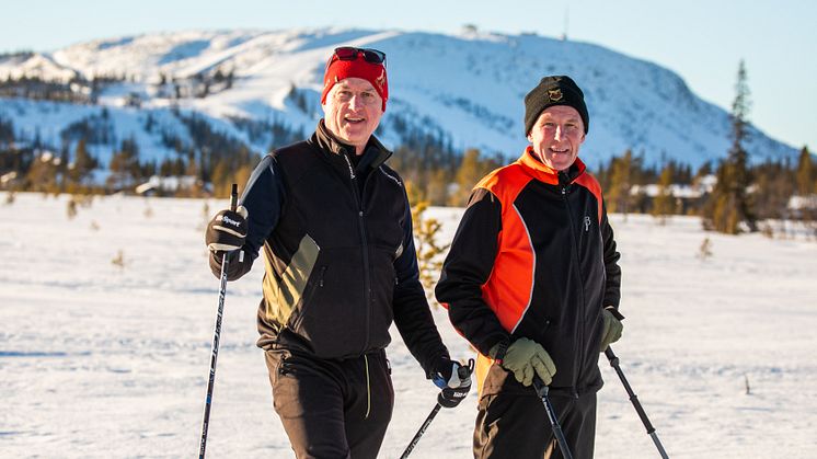 Det lättåkta och mindre kuperade Vargenspåret är perfekt för den som inte vill tugga höjdmetrar i längdspåren.