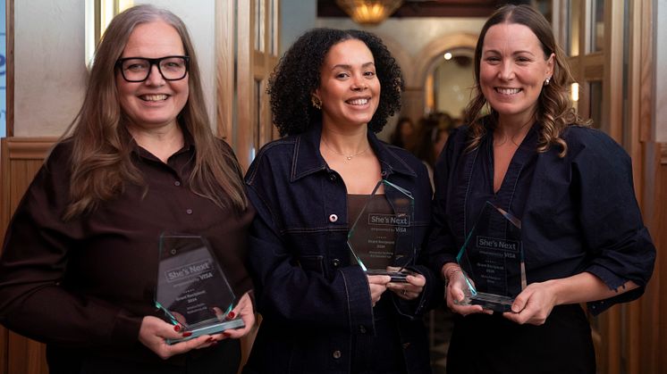 Visa presenterar vinnarna i She’s Next 2024 – ett stipendieprogram för kvinnliga entreprenörer i Sverige