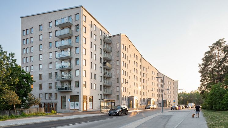 Bonnier Fastigheters bostadsfastighet Dyrvers Kulle vinner pris för Årets Byggnad